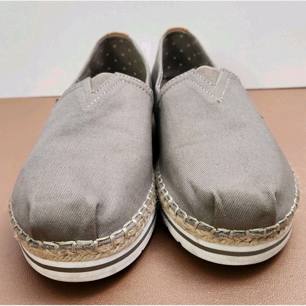 Bobs From Skechers Breeze Memory Foam Slip On Shoes Size 8.5 Taupe EUC - Picture 4 of 8